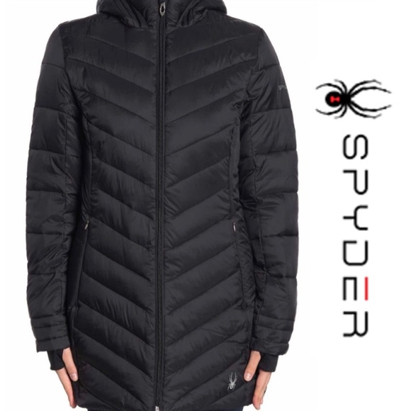 NWT SPYDER Boundless Quilted Long Jacket - Picture 4 of 16